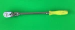 Nice Snap-on Tools 3/8" Flex Head Ratchet FHLFD80A Yellow Hard Grip. Fixed Price $179.50.