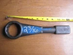 (1) Wright Tool 2-3/16 Straight Slugging Striking Hammer Slogging Spanner Wrench. Fixed Price $59.99.