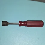 Nut Driver Steel Shaft Plastic Red Handle Metal Hex Tool 1PC. Fixed Price $10.92.