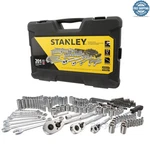 Stanley 201-PC Mechanics Tool Set Sockets Wrenches Screwdriver Durable Case New. Fixed Price $139.49.