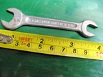 Vint. Controlled Steel Wrench Open Ends 13/32-- 5/16'' Mfg.j. P. Danielson Usa. Fixed Price $10.00.