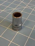 Snap On 1/2" 12 Point Shallow Drive Chrome Socket SW-161. Fixed Price $7.16.