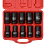 Casoman 10PC 1-INCH Drive Deep Impact Socket Set Metric 21-41MM Cr-mo. Fixed Price $89.99.