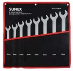 Sunex Tool 9919MA 8 Piece Metric Full Polished V-groove Combination Wrench. Fixed Price $122.49.