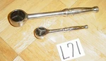 Snap-on Tools 1/4 & 3/8 Drive Standard Length Ratchets TM739, F749. Fixed Price $135.00.