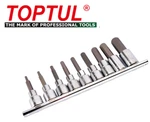 Toptul GAAG0902 Socket Set Hexagon, Chrome Vanadium Steel, Drive: 1/2INCH. Fixed Price $82.00.