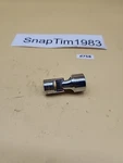Snap-on Tools 3 /8" Drive 12PT 11/16" Sae Chrome Swivel Socket FU22A Usa. Fixed Price $19.99.