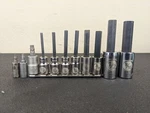 #AX711 Armstrong Usa 1/4" 3/8" 1/2" Drive Torx & Hex Socket Set Gmtk. Fixed Price $59.46.