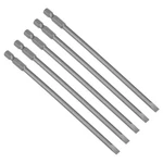 Uxcell Pcs 5MM Slotted Tip Magnetic Flat Head Screwdriver Bits 1/4 Inch Hex.... Fixed Price $17.35.