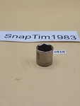 Craftsman Tools 3/8" Dr 13/16" Pt Shallow Socket Easy Read Sae G2D 45831 Usa. Fixed Price $14.99.
