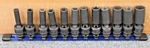 Mac Tools 12 Pc 3/8" Drive 6-POINT Metric Deep Impact Socket Set (used). Fixed Price $199.00.
