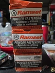 3 Total Boxes Of Ramset Drive Pins 1-1/2" With Washers (100 Pack). Fixed Price $45.00.