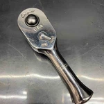 Snap-on FRK80 3/8" Drive Stubby Quick Release Fixed Head Ratchet Used. Fixed Price $147.00.