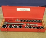 Wright Impact 1" Drive Sae Socket Set 3/4 13/16 7/8 15/16 1-1/16 1/8 1/4 2". Fixed Price $902.50.