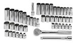 Tools 47PC Socket Set 3/8" Drive Sae Metric Std Deep 12PT SK94547. Fixed Price $296.35.