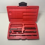 Snap On Magnetic Master Ratcheting Screwdriver Bit Set W/case SDM400A (open Box). Fixed Price $195.00.