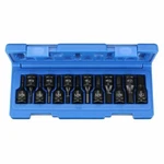 Grey Pneumatic 1298HC 13 Pc. 3/8" Dr. Metric And Sae Hex Impact Driver Set. Fixed Price $131.04.
