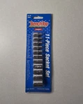 Benchtop 1/4" Drive 6 Point Sockets Sae Vintage Nos 05-09-24 Kmart 11 Piece Set. Fixed Price $29.99.