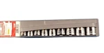 Craftsman 3/8" Drive Socket Set Laser Engraved (10 - 21 Mm), 12PT Part # 34566. Fixed Price $39.99.