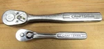 Craftsman Quick Release Ratchets 1/2" 44807, & 3/8" 44808, Made In U.s.a.. Fixed Price $35.09.