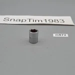 Snap-on Tools 3/8" Drive Mm 6-PT Shallow Socket FSM121 Usa. Fixed Price $13.99.