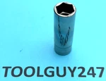 Snap On Tools Usa New 3/8" Drive 13MM Metric 6 Point Deep Chrome Socket SFSM13. Fixed Price $29.66.