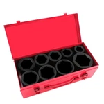 Impact Socket Set Drive 9PC Sae Deep 6 Point Cr Mo Steel Tonynol 1-3. Fixed Price $129.99.