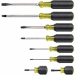 Klein 85078 Screwdriver Set, Multi-application, 8-PIECE. Fixed Price $78.03.