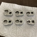 Lot Of Six Snap On Crows Feet Different Sizes (initials). Fixed Price $72.00.