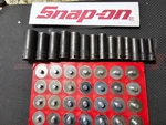 Snap-on Tools Piece 3/8 Drive 6PT Deep Impact Socket SET/14 Mm Matco. Fixed Price $220.00.