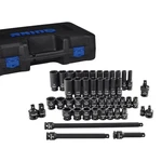 Quinn 3/8 In. Drive Sae And Metric Master Crmo Impact Socket Set, 48-PIECE New. Fixed Price $149.99.