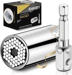 Universal Socket Tool Gift For Men Dad - Set With Power Drill Adapter .... Fixed Price $7.00.