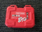 New Craftsman 1/4 In. Drive Sae Point Socket And Ratchet Set 11 Pc #CMMT34860. Fixed Price $47.90.