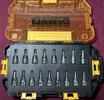 Dewalt 3/8" Drive Bit Socket Set 17 Pcs With Case DWMT73806. Fixed Price $32.99.