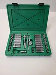 Sk 91844 1/4" Pcs 6 Pt Std & Deep Metric Sae Socket Set Old Logo Extras. Fixed Price $319.99.