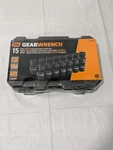 Gearwrench Socket Set: Impact Standard, 15 Pc, 1/2" Drive, 10.00-24.00 Mm 84939N. Fixed Price $68.90.