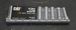 Caterpillar 194-3578 Pc Socket Set 1/4 Drive Deep Metric 6-POINT 6MM-14MM. Fixed Price $100.00.