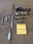 27 Js Ratchet Speed Wrench Extension Swivel Socket Sae 1/4" 3/8 Drive Usa Set. Fixed Price $66.08.