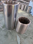 Vintage S-k 1-1/8" 1/2 Drive Sae 12PT Chrome Deep & Shallow Sockets 40826 40136. Fixed Price $16.99.