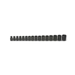 Wright Tool 466 1/2 Inch Drive Point Standard Impact Socket Set 16 Pc. Fixed Price $200.33.