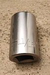 Craftsman Usa 11/16" Socket 12 Point 1/2" Drive -v- 47507. Fixed Price $9.50.
