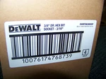 Dewalt 3/8" Drive Star Bit Socket T30 Ea. DWMT87144OSP New. Fixed Price $5.99.