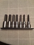 7 Pc. Westward 1/2 Drive Hex Bit Socket Set 1/4 - 5/8 Nice !!. Fixed Price $39.99.