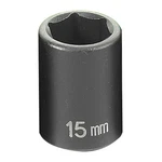 Grey Pneumatic 1015M Soc 15MM 3/8D Imp 6PT. Fixed Price $15.07.