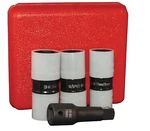 Atd 4PC Thin Wall Flip Lug Nut Impact Socket Set W/ Protectors & Extension #4354. Fixed Price $46.49.