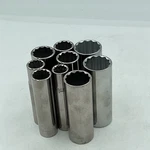 Craftsman 9PC 1/2" Drive 12-POINT Sae Deep Socket Set To 1" Usa Nos. Fixed Price $64.95.