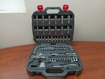 H111MTS Pc Sae Metric Mechanics Set Ratchet Sockets, Husky Tools, C-x. Fixed Price $99.99.