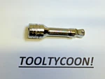 Snap-on Tools Usa New 3/8" Drive 3" Chrome Wobble Plus Socket Extension FXWP3. Fixed Price $59.95.