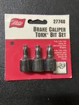 Nos Lisle 27740 Brake Caliper Torx Bit Set 3/8" Drive Usa Made Brand New. Fixed Price $14.99.