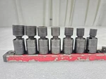 Snap-on 3/8" Drive 6-PT Metric Shallow Swivel Impact 7 Pc Socket Set. Fixed Price $200.00.